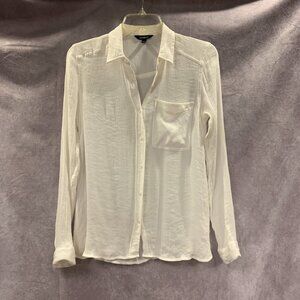 Express "Portofino" Crepe Blouse